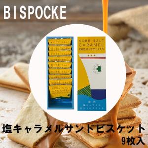 御礼 卒業 卒園 新生活 ギフト BISPOCKE ビスポッケ 塩キャラメルサンド ビスケット 9枚入