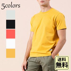 メンズ Tシャツ Oネック ミニマリズム 選べる5色の商品画像