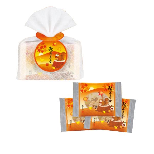 ホワイトデー 2026 かわいい お返し 桂新堂 秋の御菓子 3個入