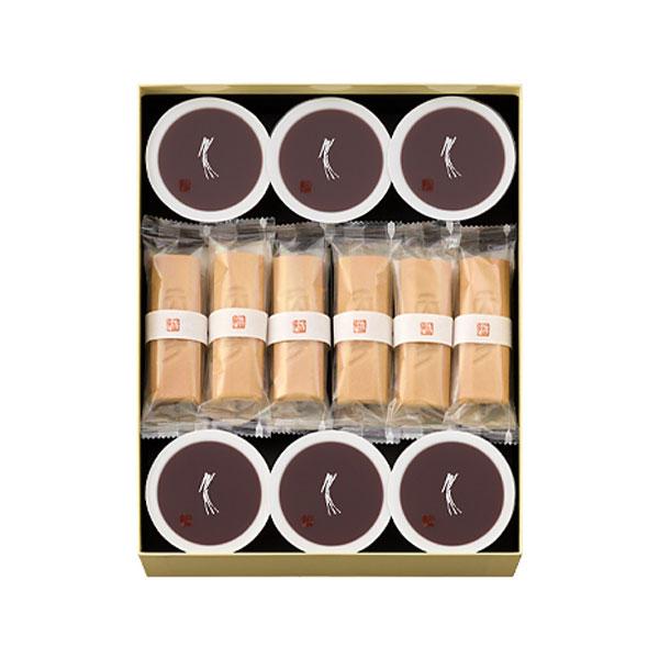 秋の味覚 ハロウィン ギフト たねや 本生羊羹 6個 ふくみ天平 12個 詰合せ FY46