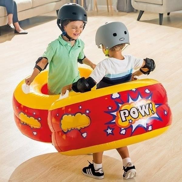 室内対戦 ぶつかりあって 遊ぶ エアー玩具 INTEX ボンボンリング