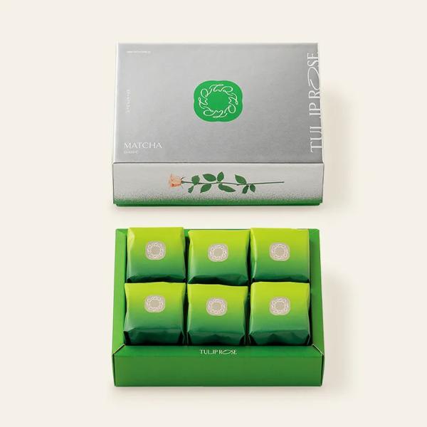 贈りもの 御中元 サマーギフト チューリップローズ 宇治抹茶CLASSIC 6個入