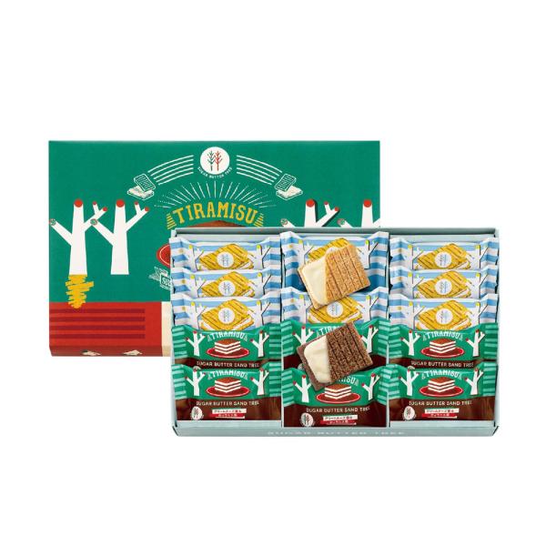 お歳暮 御歳暮 クリスマス ギフト シュガーバターサンドの木 サンドコレクション 季節のお味16点入...