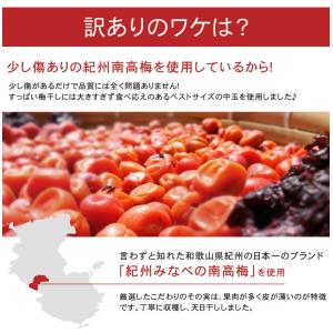梅干し 無添加 訳あり 昔ながらの梅干し【お得...の詳細画像4