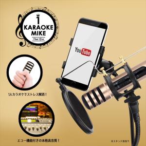 一人カラオケ カラオケマイク スマホ タブレッ...の詳細画像1