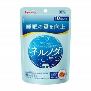 ハウスウェルネスフーズ ネルノダ 粒タイプ10袋 12g ポスト投函便 送料無料 睡眠の質向上に｜plumterracenet