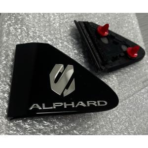 アルファード 40系 純正 左右 フロントドア ガーニッシュ サイドドア エンブレム