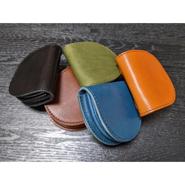 伝統の栃木レザー 馬蹄型コインケース 小銭入れ 男女兼用  日本製 COIN-750  5色から選べ...