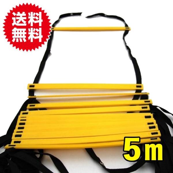 5M ラダー トレーニング トレーニングラダー アジリティラダー イエロー 黄色