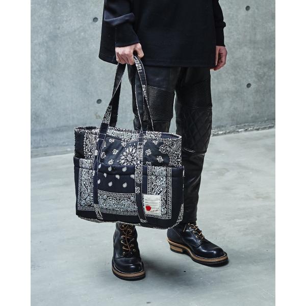 SEVESKIG(セヴシグ) BANDANA TOTE BAG