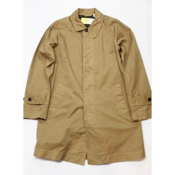 バーンズ　barns outfitters 　バルコート(ステンカラーコート)