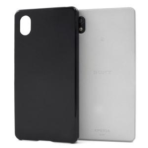 Xperia Ace III ケース カバー ブラック 黒 ハードケース バックケース