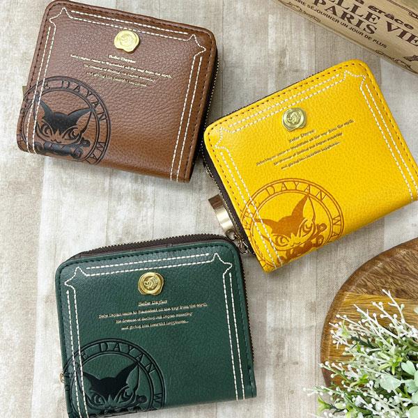 二つ折り財布 ベベダヤン 送料無料 新品 ラウンドファスナー 財布 わちふぃーるど コアスタンプ 絵...