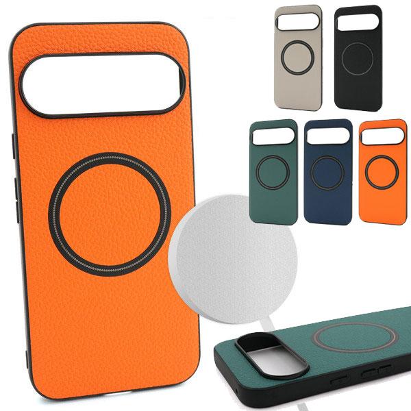 Google Pixel 10 Pro XL MagSafe対応 PU カバー レザーケース レザー...