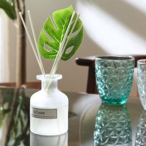 アロマ ホワイトコットンの香り おしゃれ ディフューザー 100ml ギフトディフューザー ルームフレグランス 芳香剤 贈り物 イルクオーレディフューザー