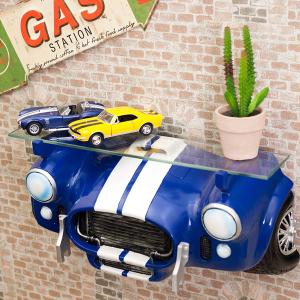 ウォールシェルフ 壁面 壁 ラック シェルフ 飾り棚 棚 車 デザイン