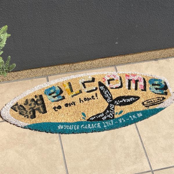 玄関マット エントランスマット 泥落とし 屋外 ドアマット エントラスマット WELCOME-WHA...