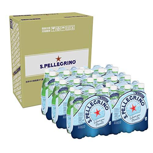 サンペレグリノ S.PELLEGRINO 炭酸水 PET 500ml 直輸入品 ×36本