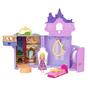 マテル ディズニープリンセスDisney Princess ラプンツェルと塔かさねるおしろシリーズ！ミニドール きせかえ人形・ハウス ままごと・