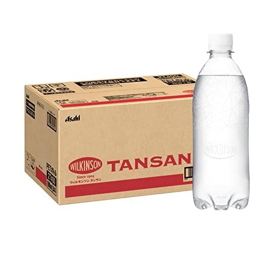 アサヒ飲料 MS+B ウィルキンソン タンサン ラベルレスボトル 500ml×24本 炭酸水