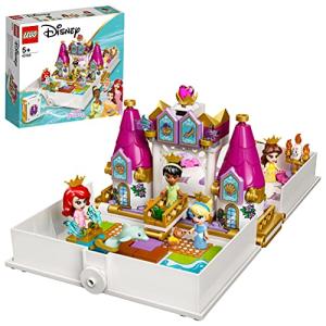レゴLEGO ディズニープリンセス アリエル、ベル、シンデレラ、ティアナのプリンセスブック 43193 おもちゃ ブロック プレゼント お姫様