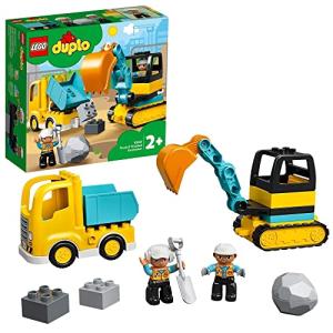 レゴ LEGO おもちゃ デュプロ トラックとショベルカー 男の子 女の子 子供 赤ちゃん 幼児 玩具 知育玩具 誕生日 プレゼント ギフト レ｜plus-one-shop