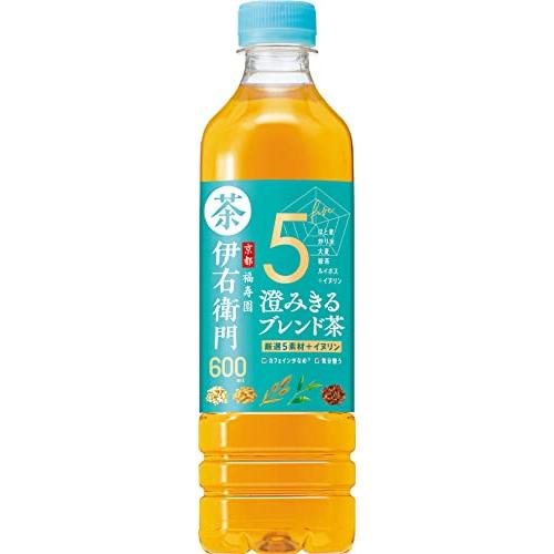 機能性表示食品 サントリー 伊右衛門 澄みきるブレンド茶 お茶 600ml×24本