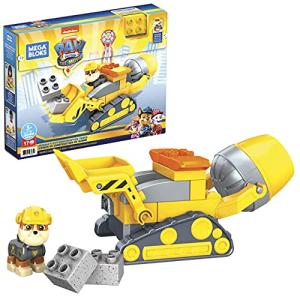 メガブロックMEGA BLOKS メガブロック パウ・パトロール ザ・ムービー ラブル スーパーパワーブルドーザー 3歳~ GYW91 イエロー｜plus-one-shop