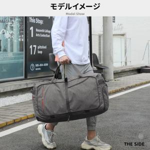 ボストンバッグ メンズ レディース 大容量 折...の詳細画像5