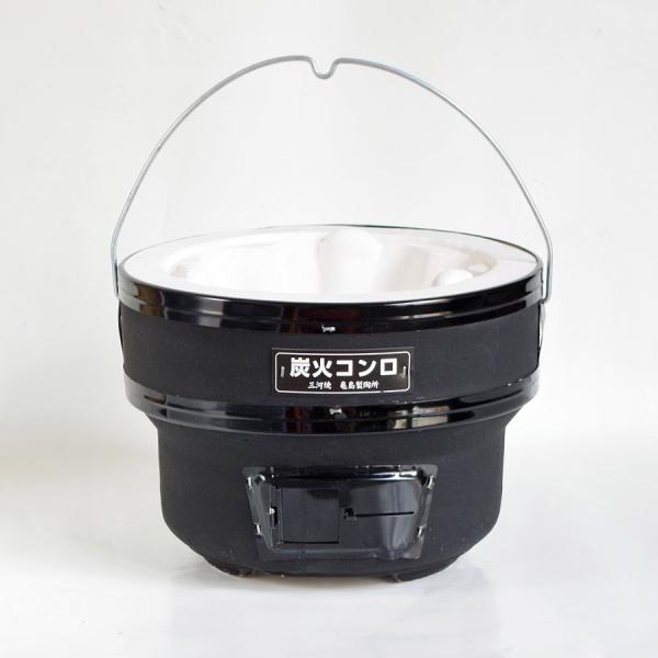 じゅうじゅう七輪＜黒＞ 焼網付