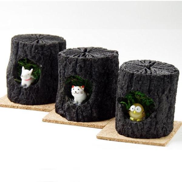 炭籠り-いぬ（チワワ） 炭 木炭 浄化 消臭 除湿 調湿 インテリア 運気アップ くぬぎ炭