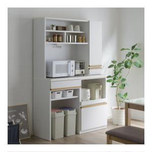 ニトリ（NITORI） 幅120cm キッチンボード( レジューム120-2TF-H DBR