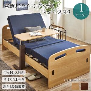 電動ベッド 介護ベッド 2モーター 電動リクライニングベッド シングル