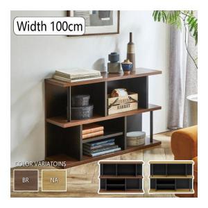 本棚 書棚 ディスプレイラック シェルフ オープンラック 伸長式 幅95cm