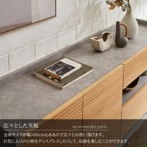 リビングボード サイドボード キャビネット 幅...の詳細画像5