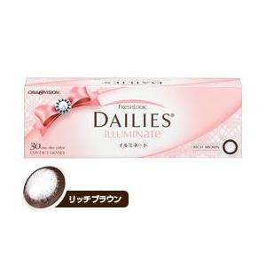 チバ　フレッシュルックデイリーズ イルミネート　リッチブラウン