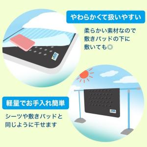 日本製 除湿シート 紀州 備長炭 繊維使用 吸...の詳細画像5