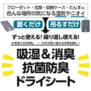 超トク10枚セット! 吸湿消臭シート タンス ...の詳細画像1