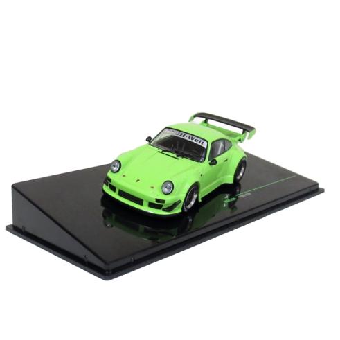 ixo（イクソ） 1/43 RWB 930 （ポルシェ 911） ライムグリーン ブラックホイール