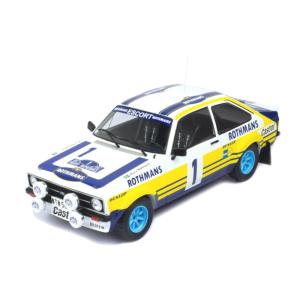 ixo（イクソ） 1/18 フォード エスコート MK2 RS 1800 1979 アクロポリスラリー 優勝 #1 B.ワルデガルド ミニカー｜plus1market