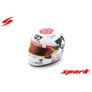スパーク 1/5 ドライバーズ・ヘルメット 2024 F1 角田裕毅 完成 スパーク 1/5 ドライバーズ・ヘルメット 2024 F1 角田裕毅 完成