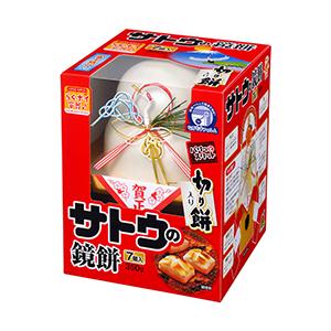 サトウのサッと鏡餅 切り餅入り 350g  D-185