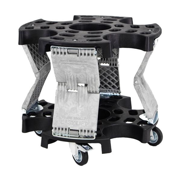 送料別途 直送品 ホイールトロリー イージーリフト式 AHCON アーコン 0154-70003CK...