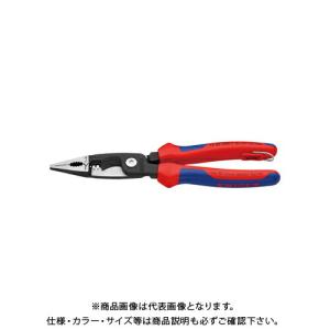 クニペックス KNIPEX 1382-200TBK エレクトロプライヤー 落下防止(BK) 1382-200TBK｜plus1tools