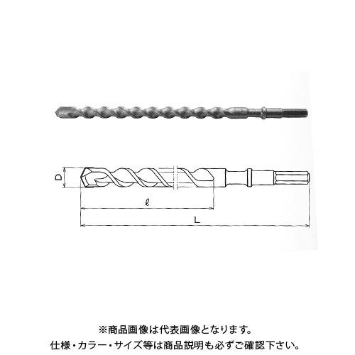 関西工具製作所 六角軸ハンマー・ドリルビット 10.0mm (D) x 280mm (L) 1本 2...