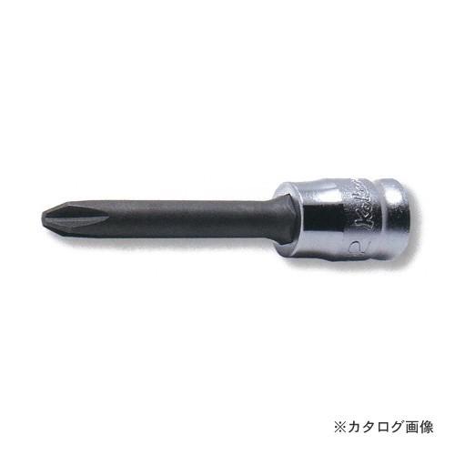 コーケン Ko-ken Z-EAL 1/4”(6.35mm)プラスピットソケット(ロング/丸細軸) ...
