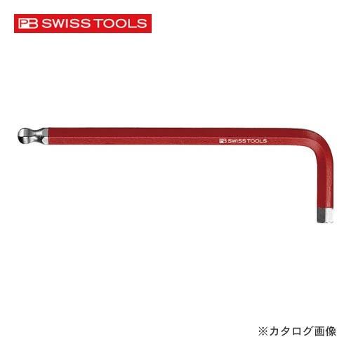 PBスイスツールズ 212-6RE ボール付レインボーレンチ 赤色