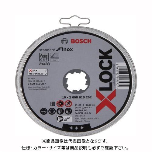 ボッシュ BOSCH X-LOCK 切断砥石 スタンダート ステンレス用 100枚(10枚入り×10...
