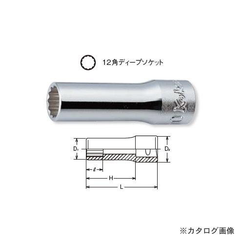 コーケン ko-ken 3/8"(9.5mm) 3305M 27mm 12角ディープソケット