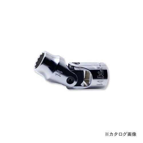 コーケン ko-ken 1/2"(12.7mm) 4445M 19mm 12角ユニバーサルソケット ...